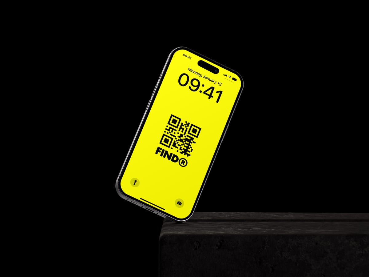 FindR Wallpaper: the fastest way to share your contact information